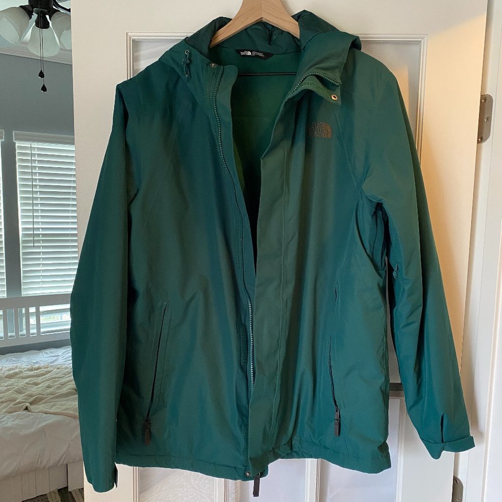 THE NORTH FACE parka in TEAL , size LARGE